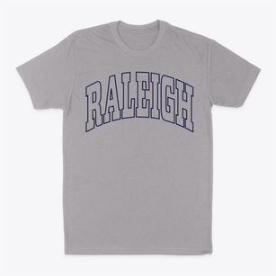 Raleigh Mississippi Trendy Block Classic Dad T-Shirt