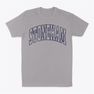 Stoneham Massachusetts Trendy Block Classic Dad T-Shirt