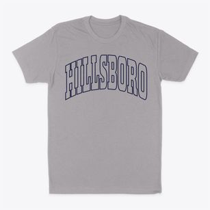 Hillsboro Alabama Trendy Block Classic Dad T-Shirt
