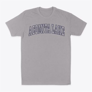 Acomita Lake New Mexico Trendy Block Classic Dad T-Shirt