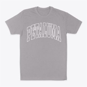 Petaluma California Trendy Block Classic Dad T-Shirt
