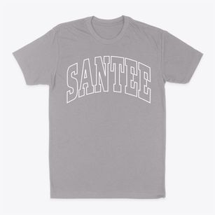Santee California Trendy Block Classic Dad T-Shirt