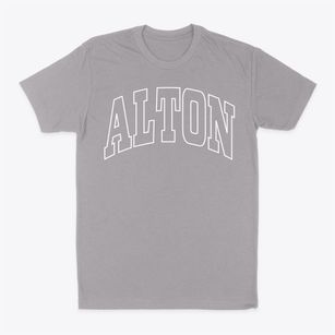 Alton Maine Trendy Block Classic Dad T-Shirt