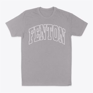Fenton Iowa Trendy Block Classic Dad T-Shirt