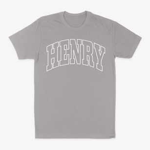 Henry Nebraska Trendy Block Classic Dad T-Shirt