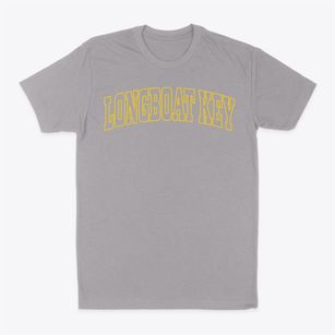 Longboat Key Florida Trendy Block Classic Dad T-Shirt