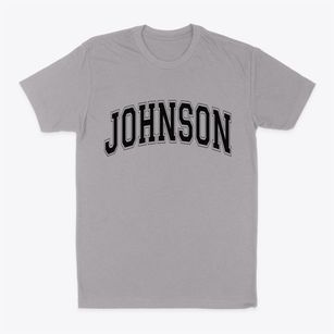 Johnson Nebraska Varsity Classic Dad T-Shirt