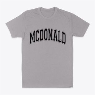Mcdonald North Carolina Varsity Classic Dad T-Shirt