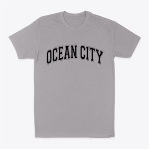 Ocean City New Jersey Varsity Classic Dad T-Shirt