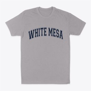 White Mesa Utah Varsity Classic Dad T-Shirt