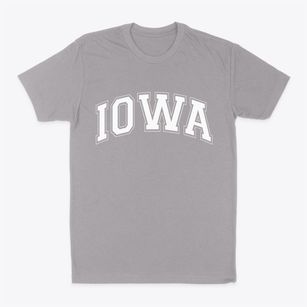 Iowa Louisiana Varsity Classic Dad T-Shirt