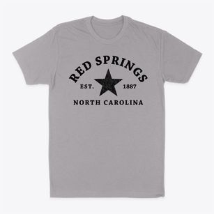 Red Springs North Carolina Star Classic Dad T-Shirt