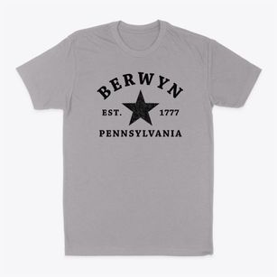 Berwyn Pennsylvania Star Classic Dad T-Shirt