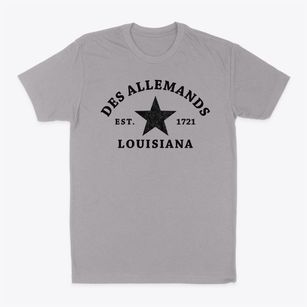 Des Allemands Louisiana Star Classic Dad T-Shirt
