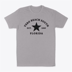 Vero Beach South Florida Star Classic Dad T-Shirt