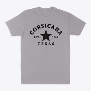 Corsicana Texas Star Classic Dad T-Shirt