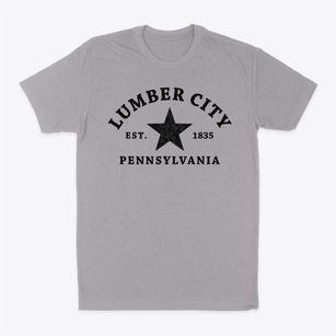 Lumber City Pennsylvania Star Classic Dad T-Shirt
