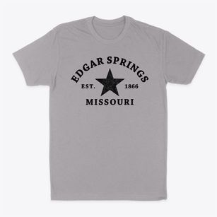 Edgar Springs Missouri Star Classic Dad T-Shirt