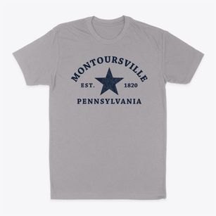 Montoursville Pennsylvania Star Classic Dad T-Shirt