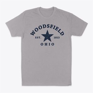 Woodsfield Ohio Star Classic Dad T-Shirt