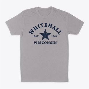 Whitehall Wisconsin Star Classic Dad T-Shirt