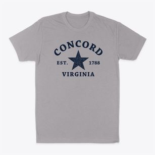 Concord Virginia Star Classic Dad T-Shirt