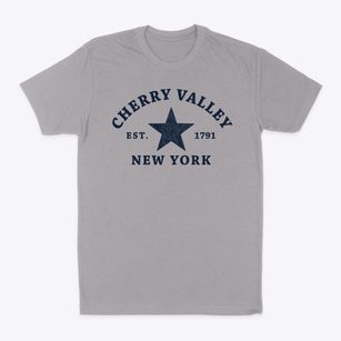 Cherry Valley New York Star Classic Dad T-Shirt