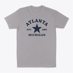 Atlanta Michigan Star Classic Dad T-Shirt