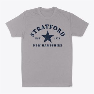Stratford New Hampshire Star Classic Dad T-Shirt