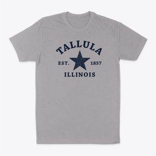 Tallula Illinois Star Classic Dad T-Shirt