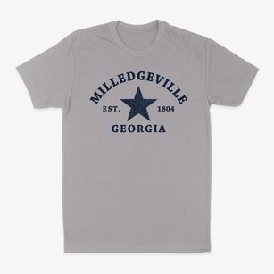 Milledgeville Georgia Star Classic Dad T-Shirt
