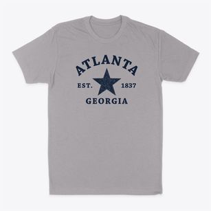 Atlanta Georgia Star Classic Dad T-Shirt