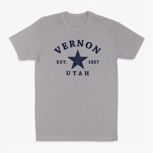 Vernon Utah Star Classic Dad T-Shirt