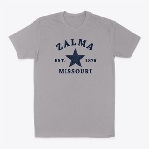 Zalma Missouri Star Classic Dad T-Shirt