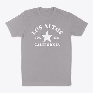 Los Altos California Star Classic Dad T-Shirt