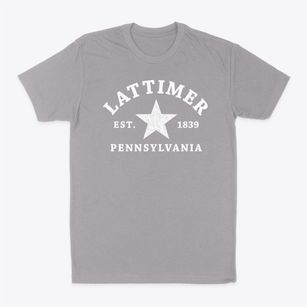 Lattimer Pennsylvania Star Classic Dad T-Shirt