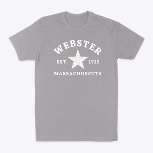 Webster Massachusetts Star Classic Dad T-Shirt