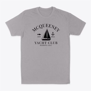 Mcqueeney Texas Yacht Club Classic Dad T-Shirt