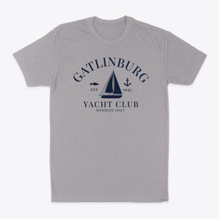 Gatlinburg Tennessee Yacht Club Classic Dad T-Shirt