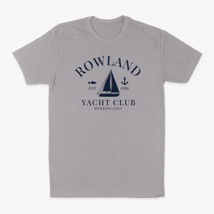 Rowland North Carolina Yacht Club Classic Dad T-Shirt