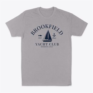 Brookfield Illinois Yacht Club Classic Dad T-Shirt