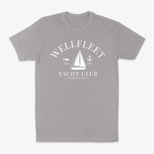 Wellfleet Massachusetts Yacht Club Classic Dad T-Shirt