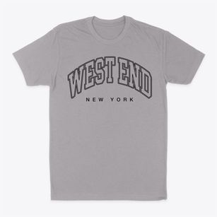 West End New York Inline Classic Dad T-Shirt