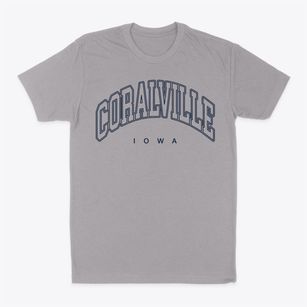 Coralville Iowa Inline Classic Dad T-Shirt
