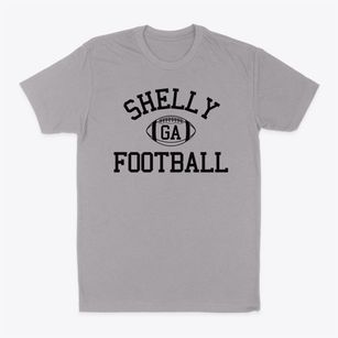 Shelly Georgia Football Classic Dad T-Shirt