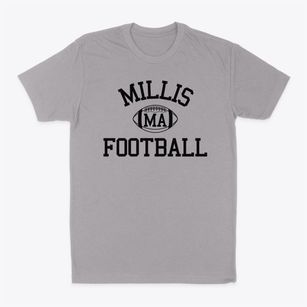 Millis Massachusetts Football Classic Dad T-Shirt