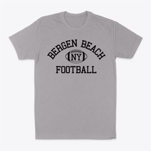 Bergen Beach New York Football Classic Dad T-Shirt