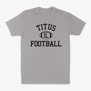 Titus Illinois Football Classic Dad T-Shirt