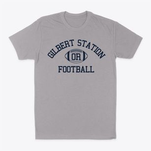 Gilbert Station Oregon Football Classic Dad T-Shirt