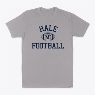 Hale Michigan Football Classic Dad T-Shirt